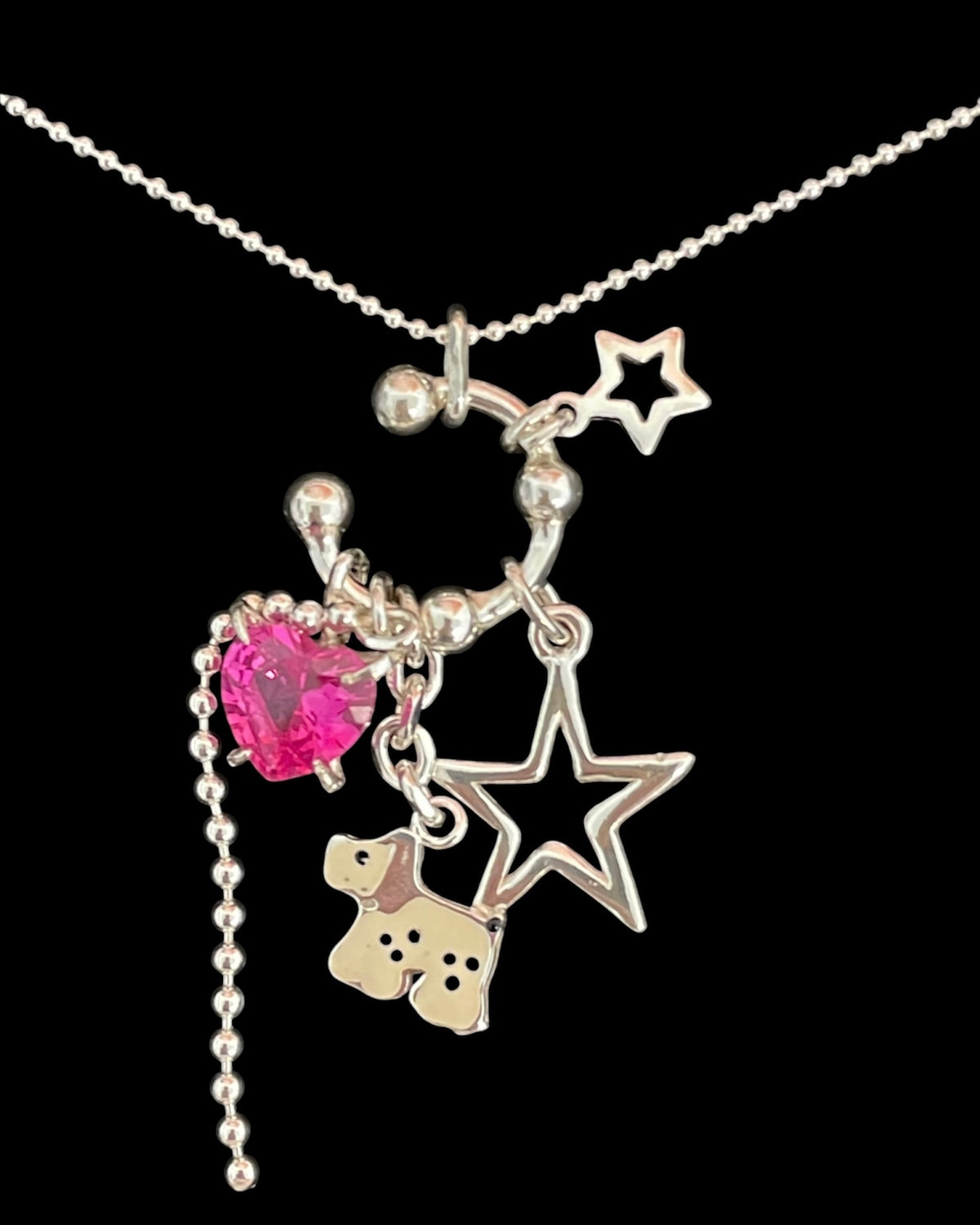 SUGAR COMA PINK NECKLACE