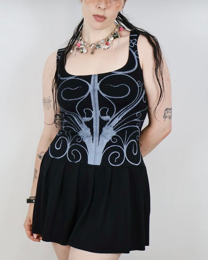 LOCKET DRESS BLACK