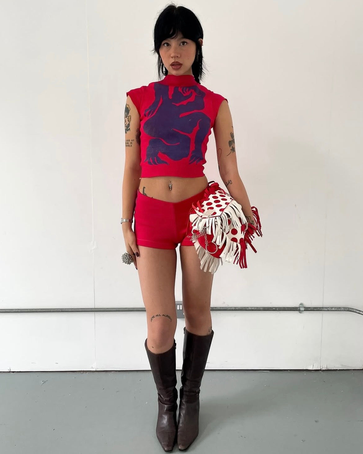 MERLIN TEE RED