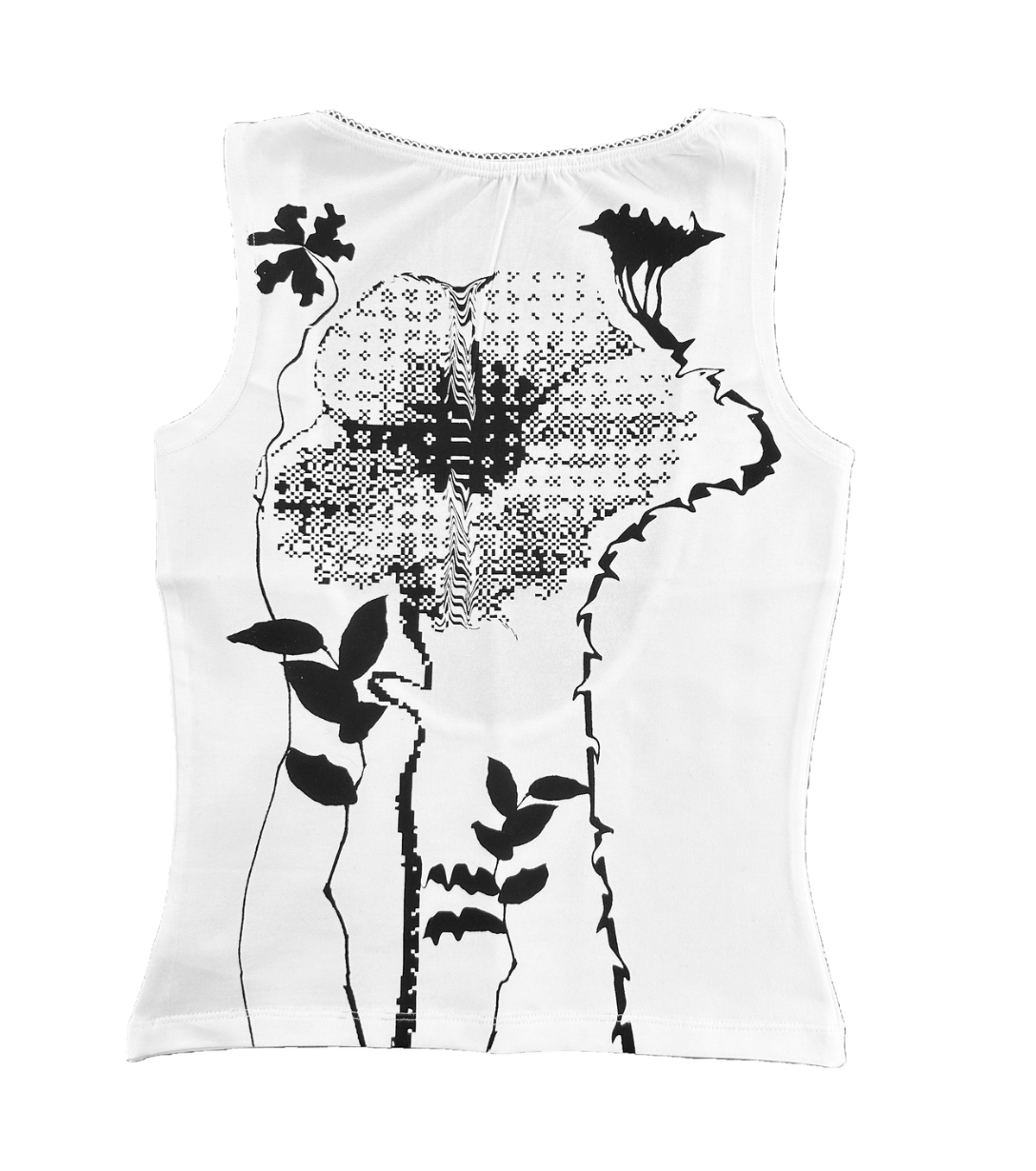 Geraniums White Top