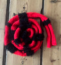 MIDI SCARF RED/BLACK