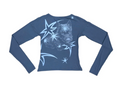 WESTIE TOP BLUE