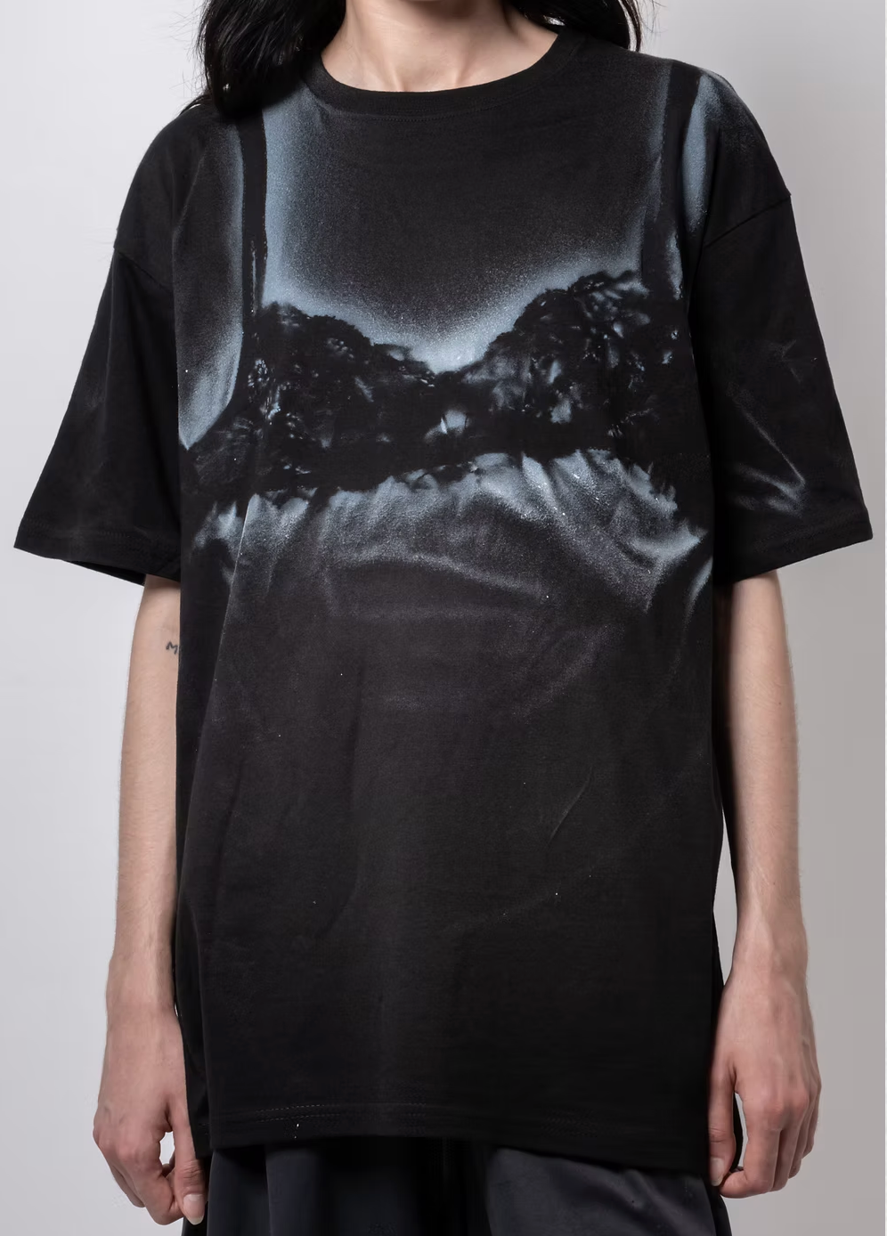 BRA T-SHIRT BLACK
