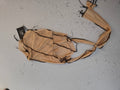 Distracted Corsage tie top (nude, black stitch)
