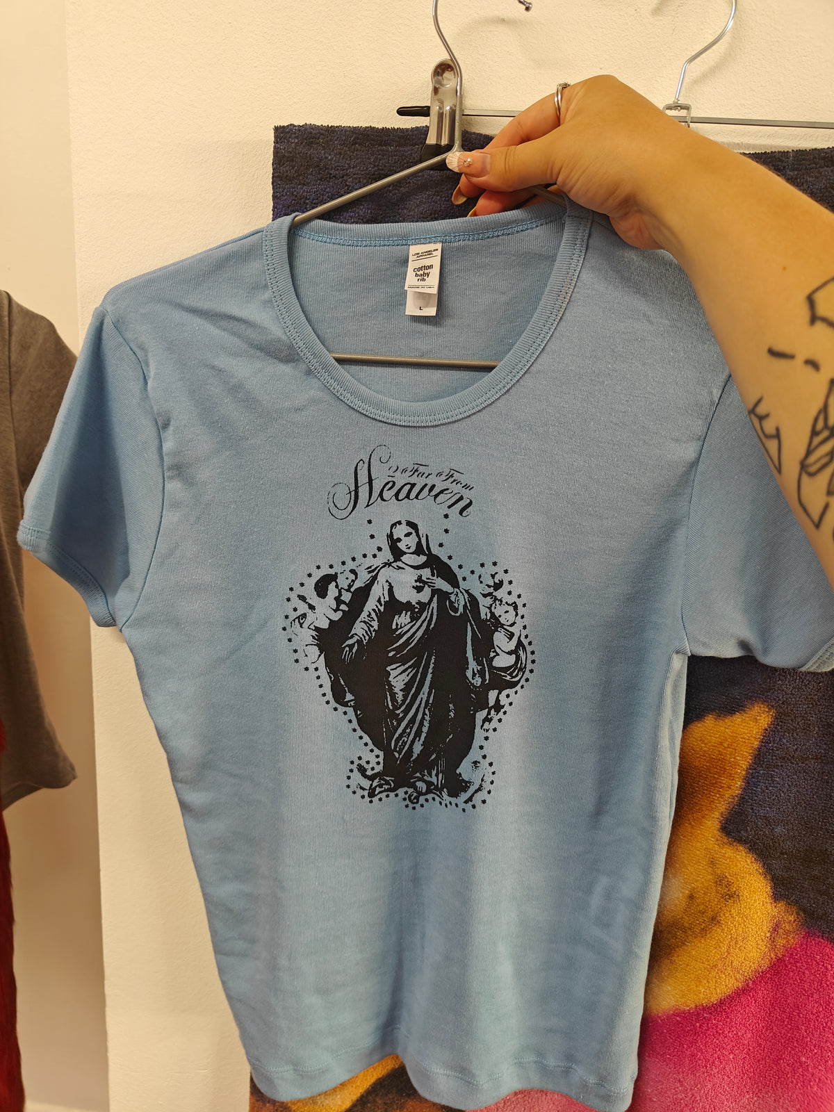 BLUE TEE