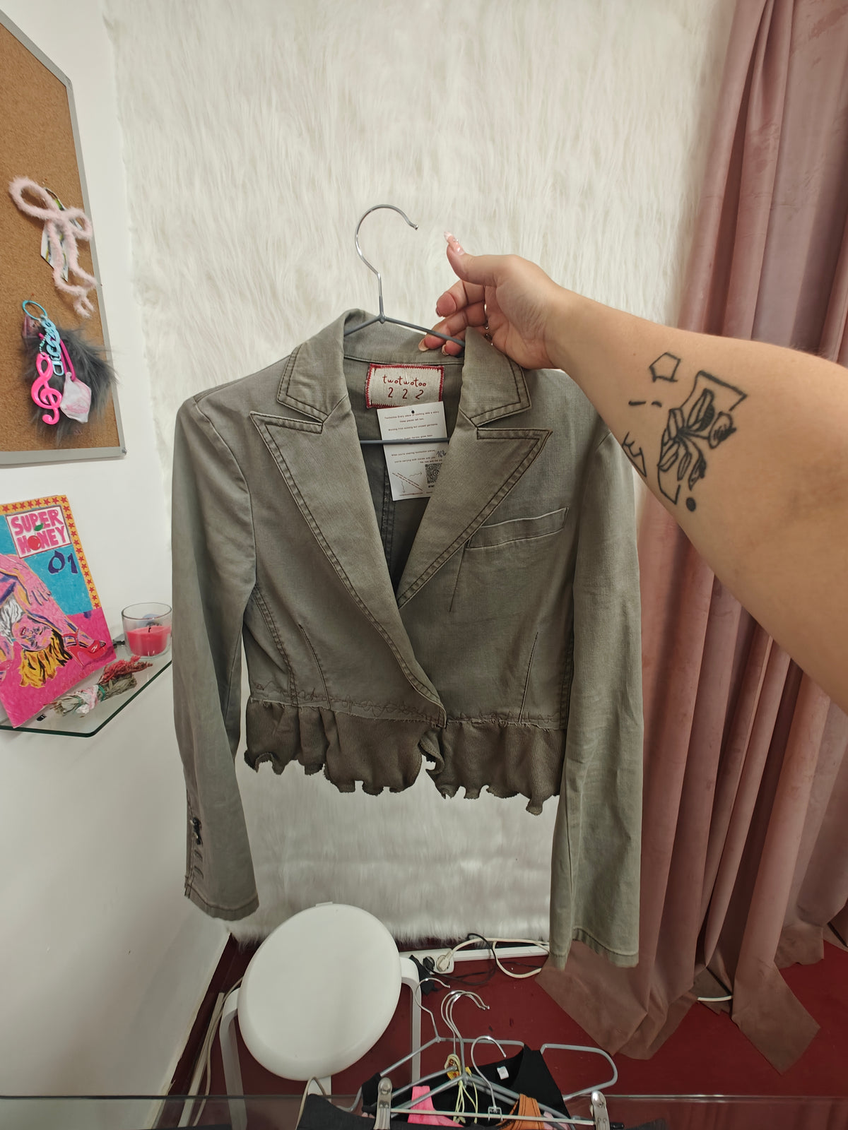 Beige jacket