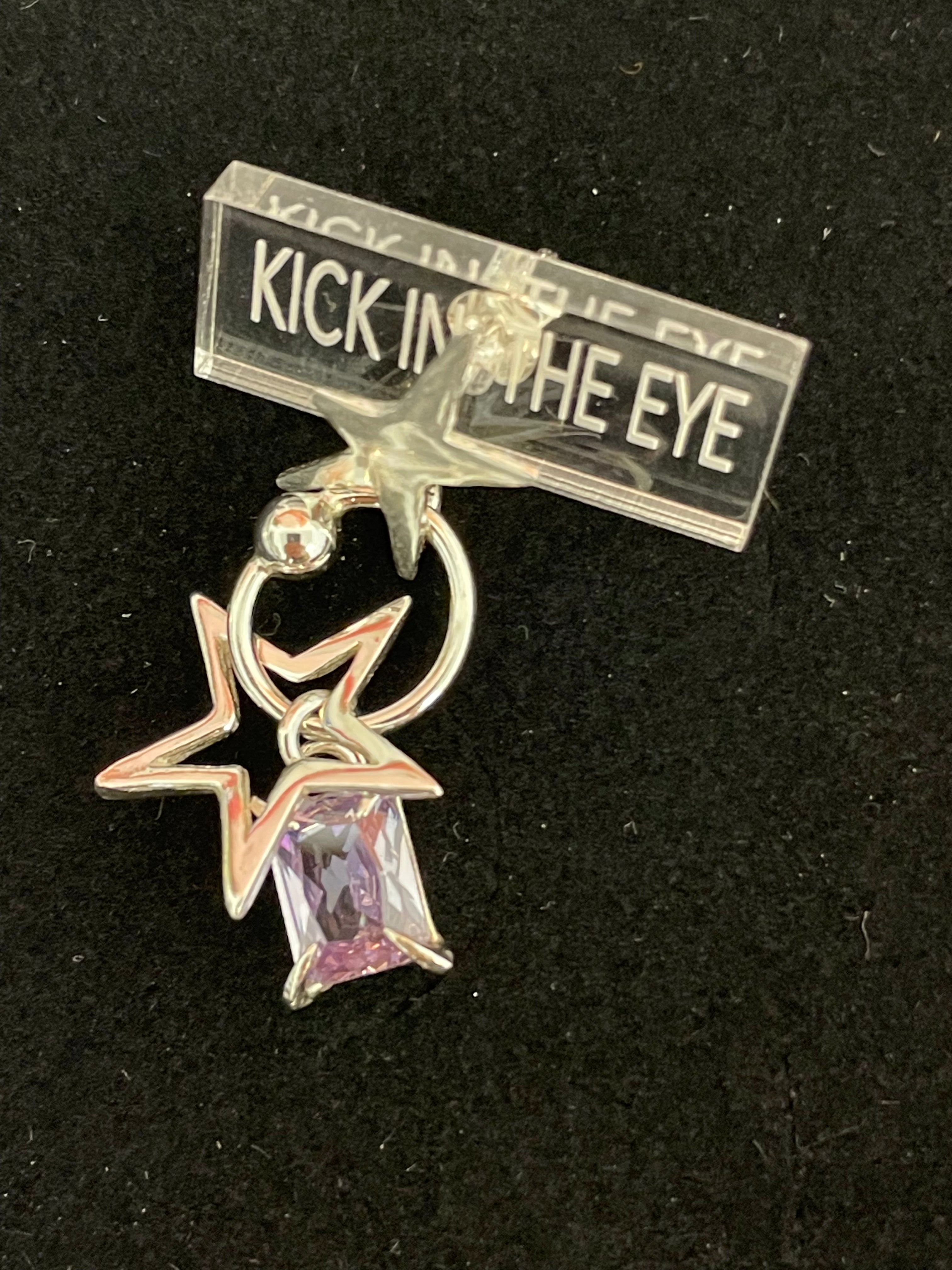 OBLIVION SINGLE EARRING LAVENDER