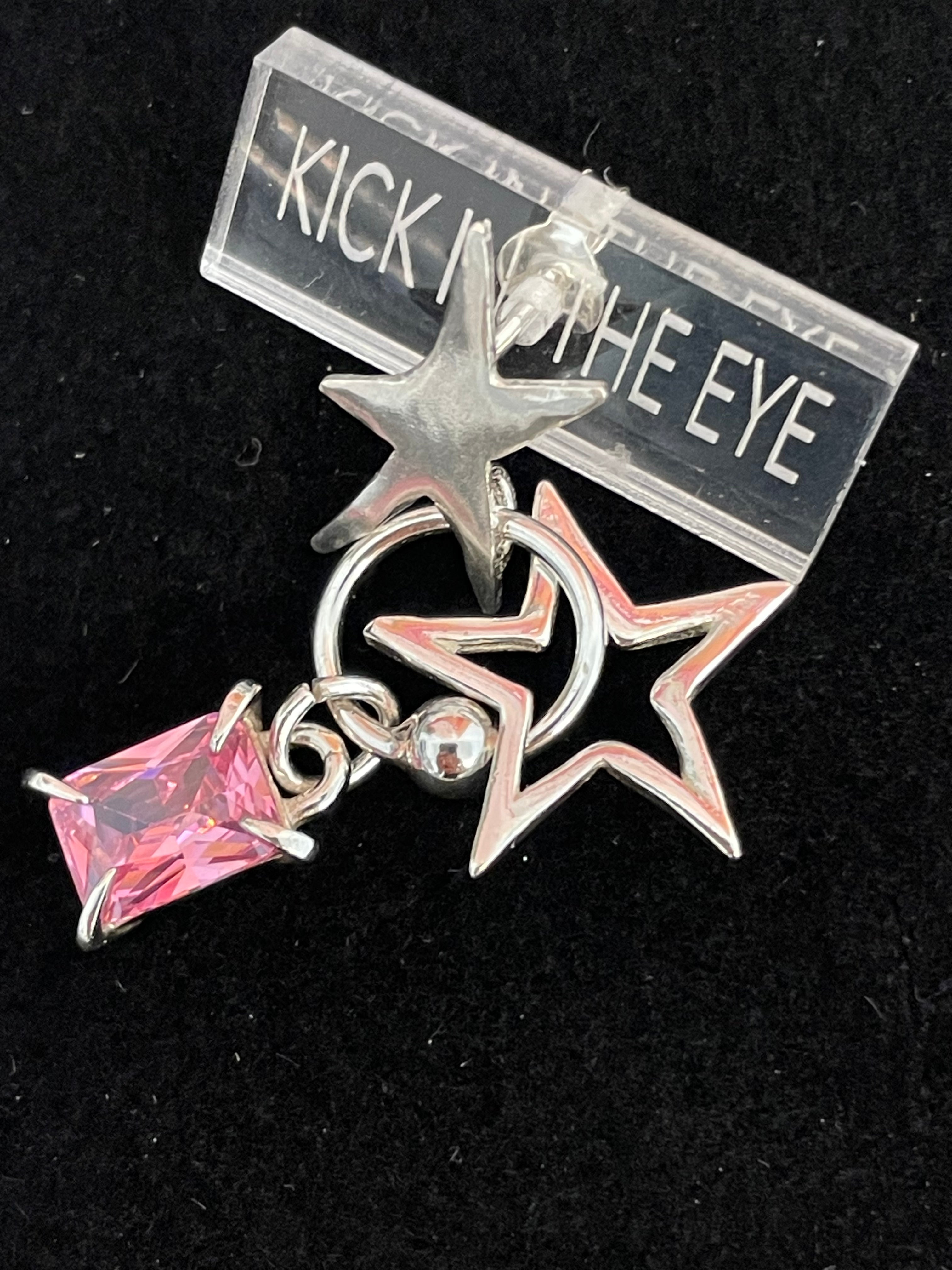 OBLIVION SINGLE EARRING BABY PINK