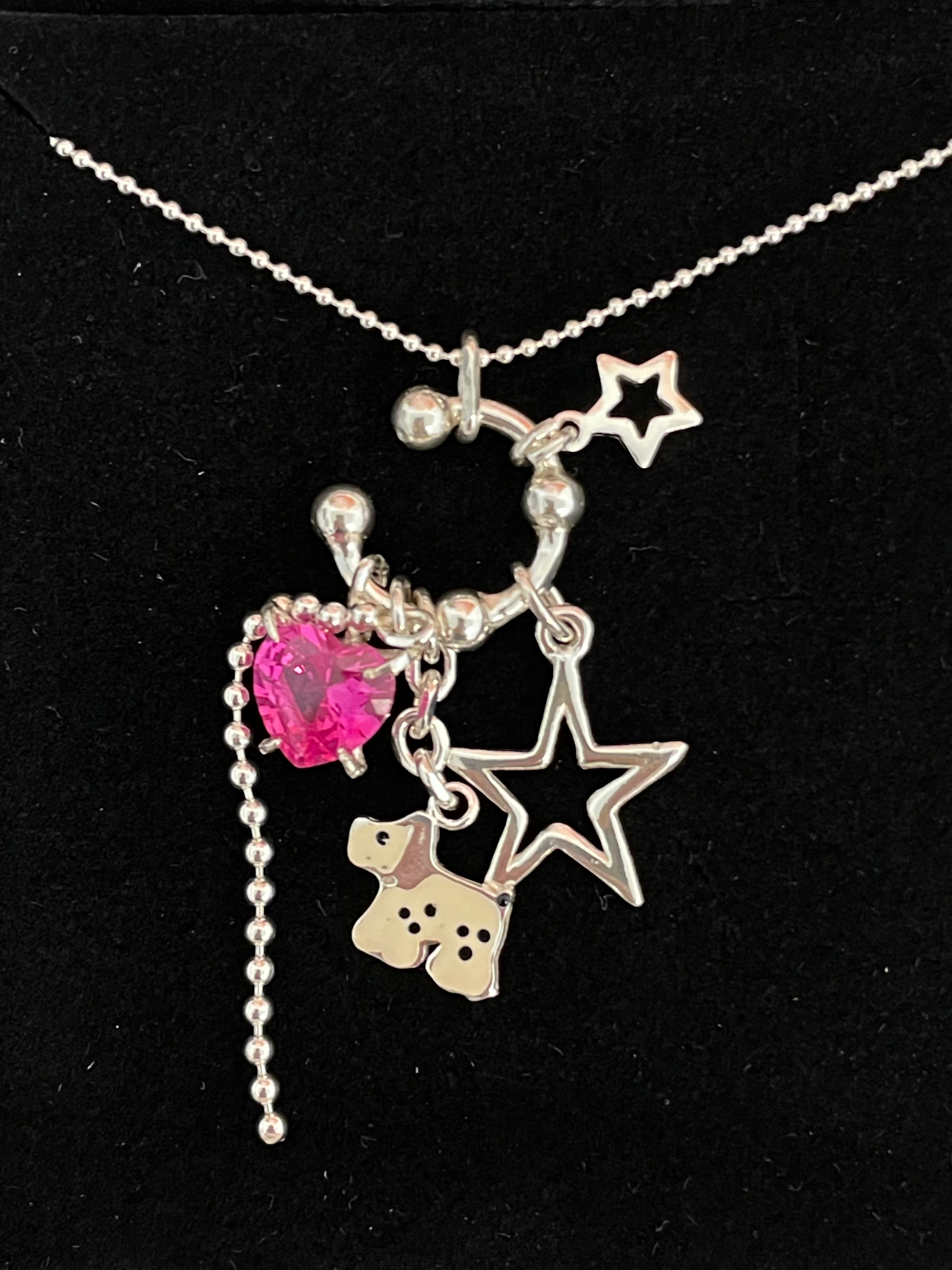 SUGAR COMA PINK NECKLACE