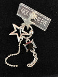 PARTY SINGLE EARRING BLACK