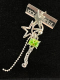 PARTY SINGLE EARRING LIME