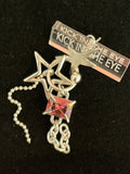PARTY SINGLE EARRING RED