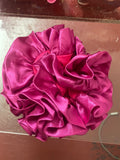Fushia Silky Scrunchie