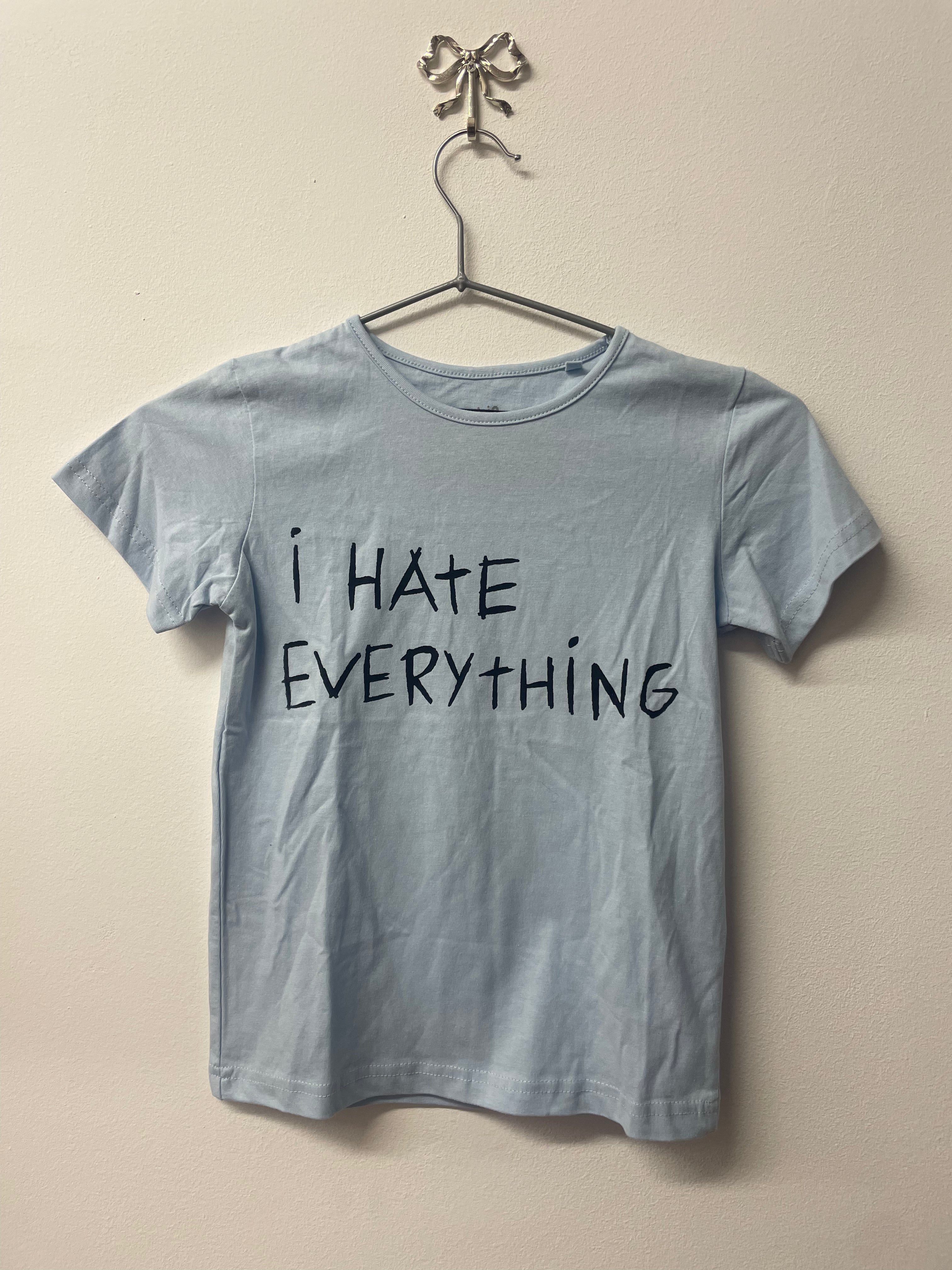 HATE TEE BLUE