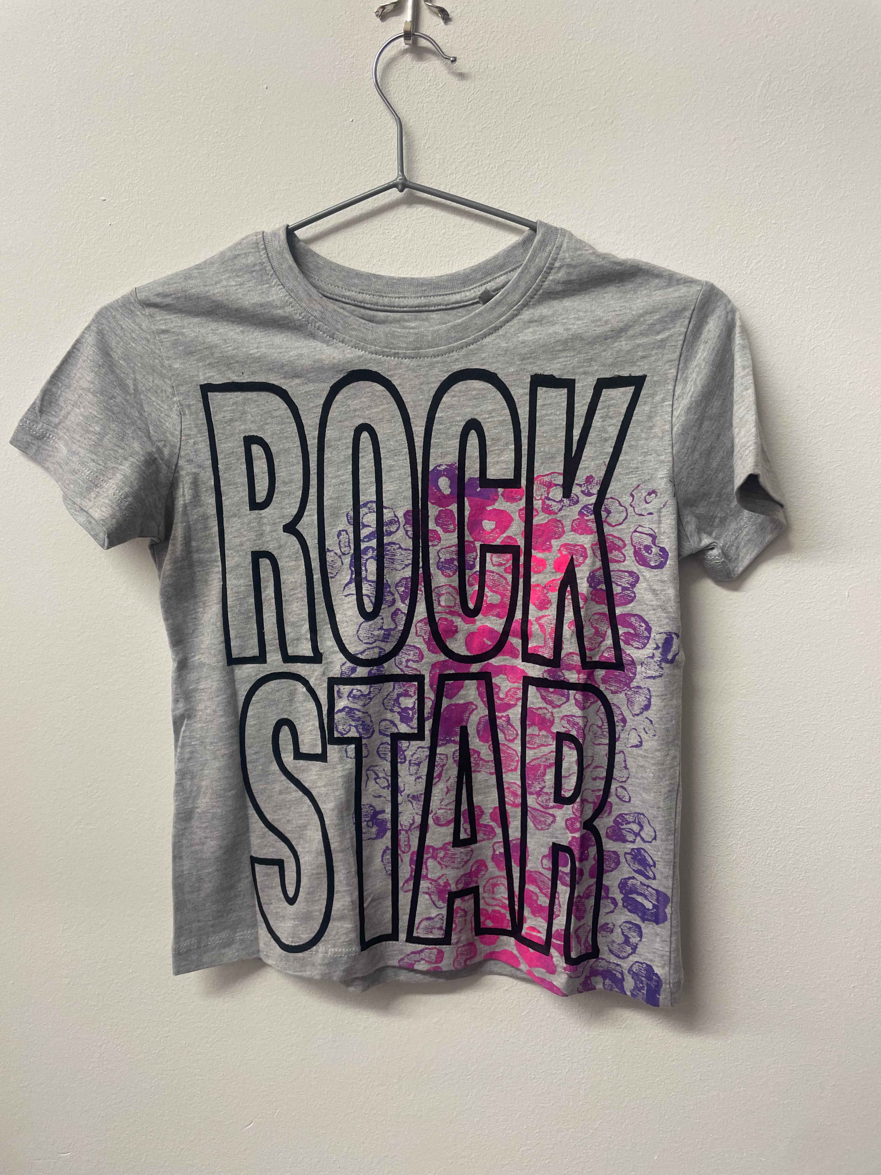 ROCK STAR TEE GREY