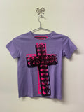 CROSS TEE PURPLE
