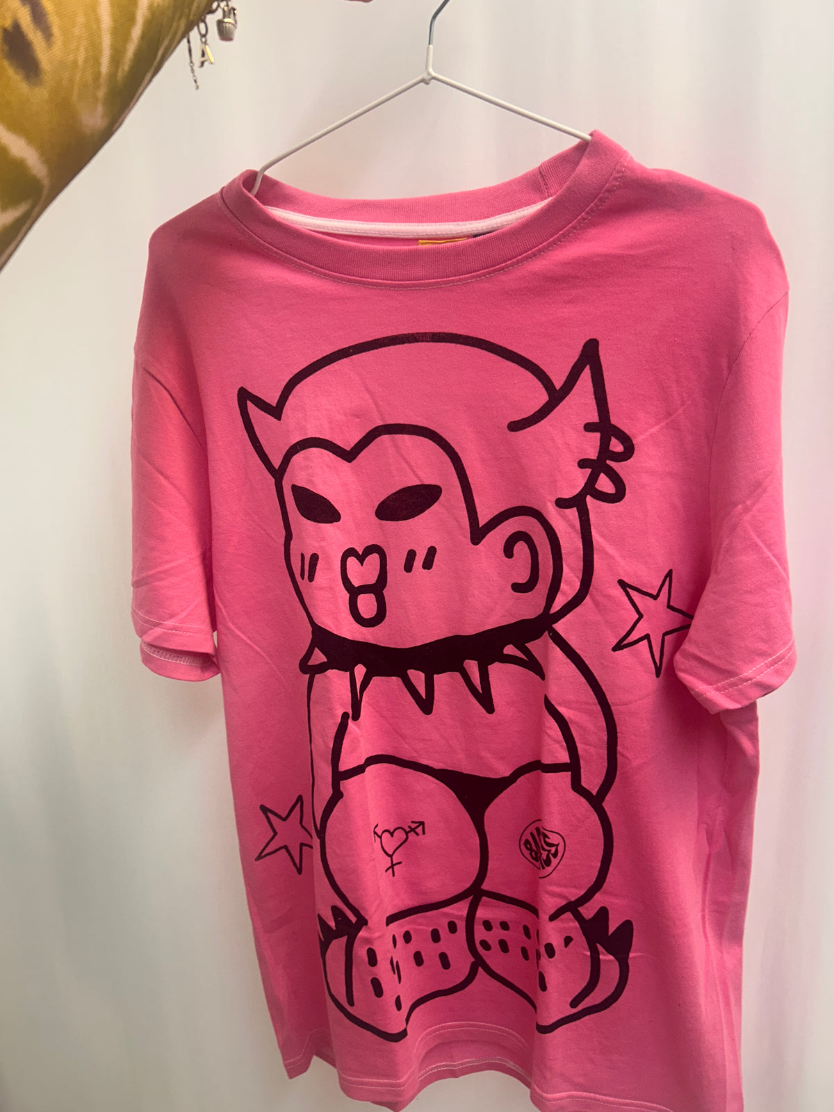 ALL OVER DIABLA PINK TOP