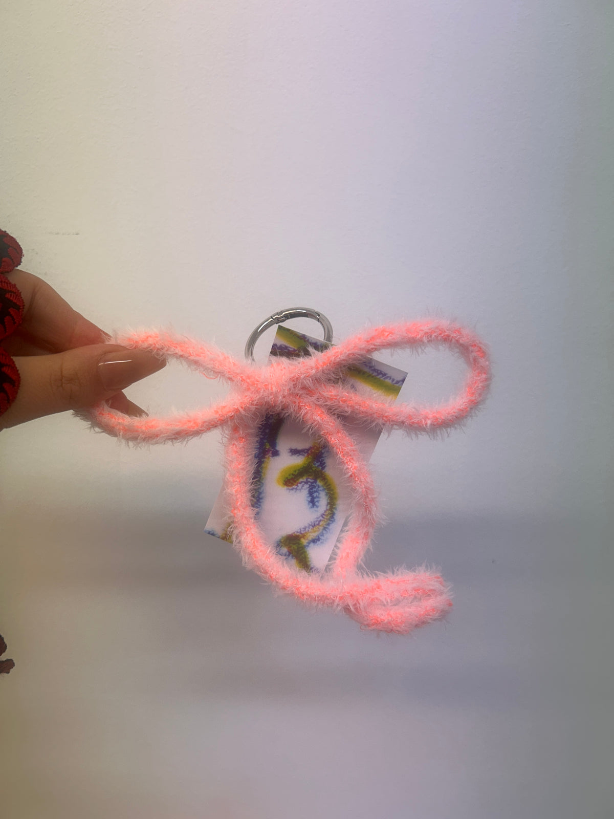 BOW CHARM ORANGE