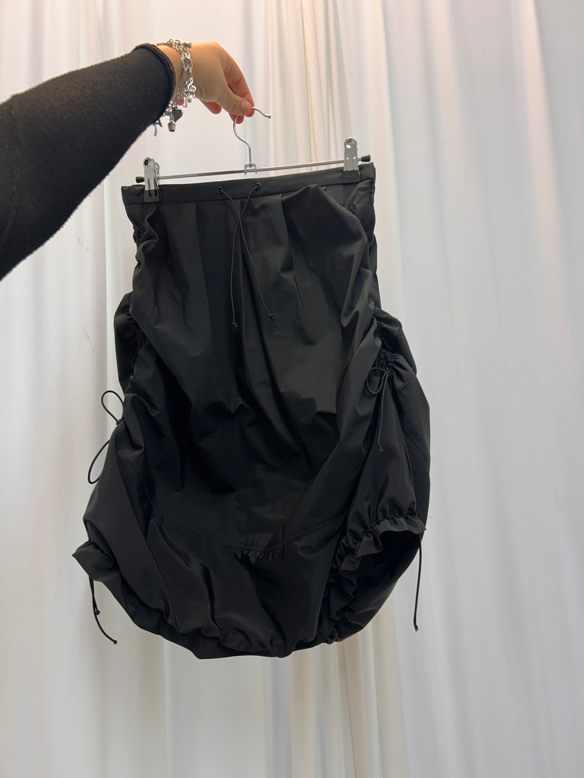 Drawstring skirt
