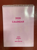 CALENDAR 2026 VENUS DORMIDA X MISS CROFTON