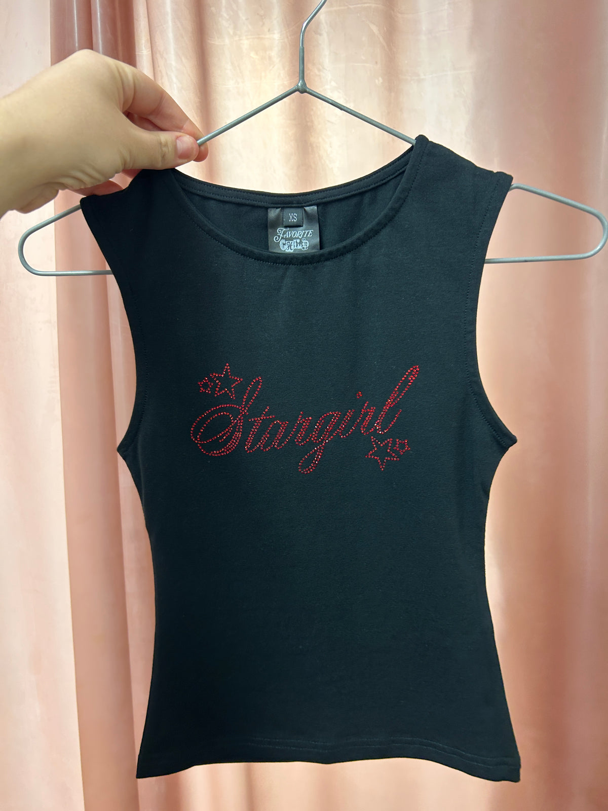 STARGIRL VEST BLACK
