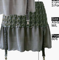 SUSPENDER SKIRT - FOREST