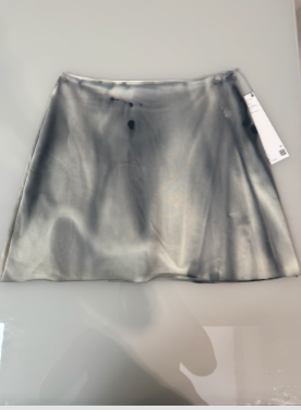 Mini A skirt WHITE