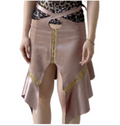 Wavy ruffled skirt