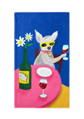 The Wine lover towel