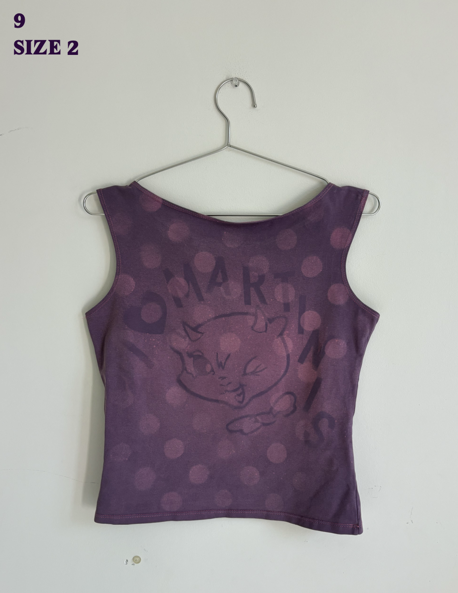 Purple tee