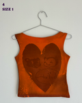 Orange tee